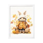 Tablou decorativ Iepurașul friguros, Little Amy