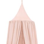 Baldachin Rotund din Muselină, Little Amy, Ø 50 cm, H 250 cm, Somon