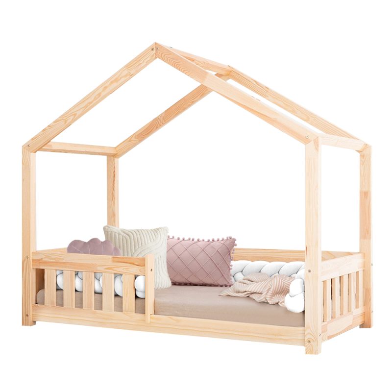 Pat copii Montessori tip casuță, LittleAmy, Cozi Cottage