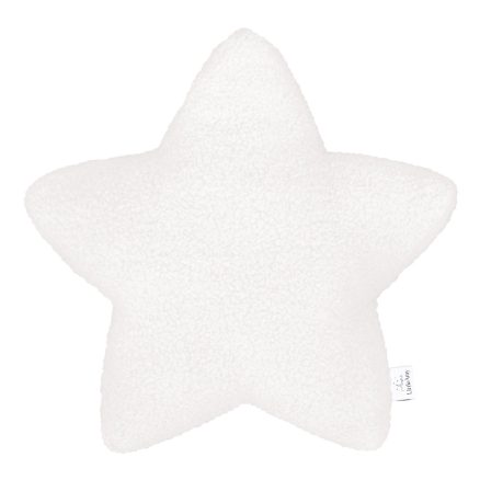 Perna decorativa Star, Little Amy, Alb, 40 cm