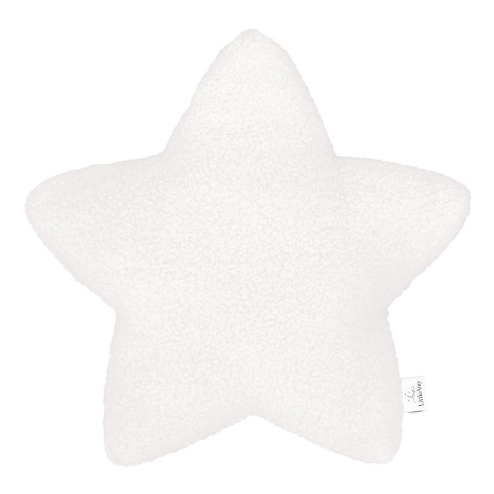 Perna decorativa Star, Little Amy, Alb, 40 cm