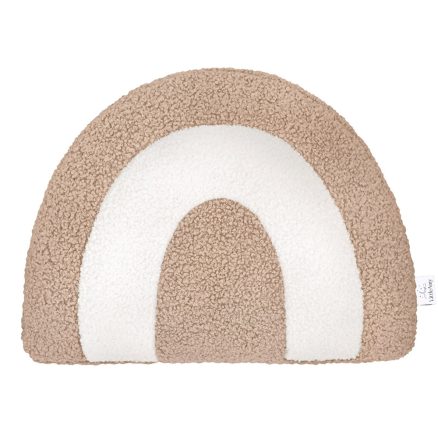 Perna decorativa din muselină Rainbow, Little Amy, Bej, 40 cm