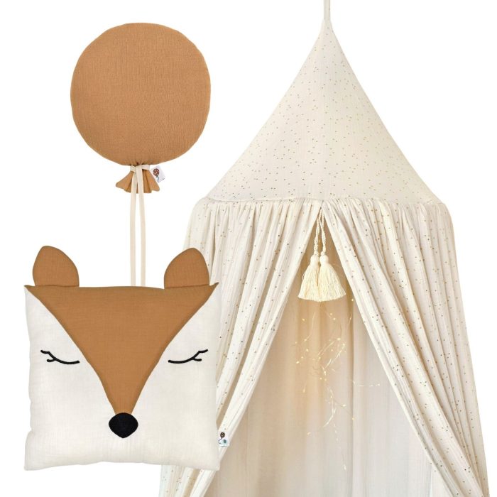 Set decorațiuni "Fox Fusion", Little Amy, Camel și Crem