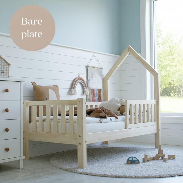 Pat copii căsuță montessori, Little Amy, Mossy Bare plate
