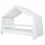 Baldachin Tulle pentru pat tip căsuță, Little Amy, Alb